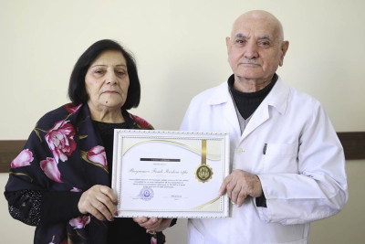 Botanika kafedrasının baş müəllimi təltif edilib