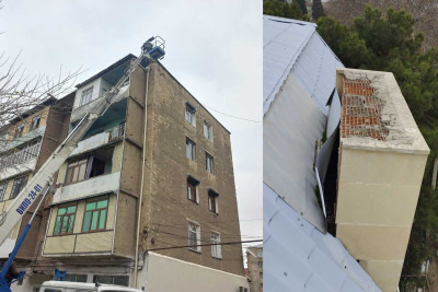 MKTİB binaların dam örtüklərini təmir-bərpa edir