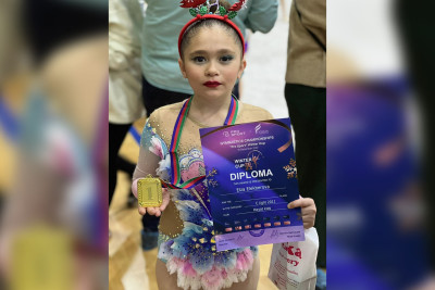 Gimnastımız Bakıda qızıl medal qazanıb