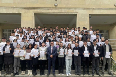 Fənn Olimpiadalarında iştirak edəcək şagirdlərlə görüş olub
