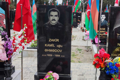 Şəhid Zakir Əhmədovun mövlududur