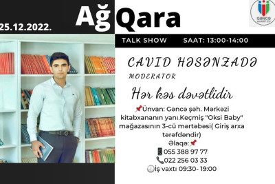 Gəncə Maarif Evində yığıncaq olacaq