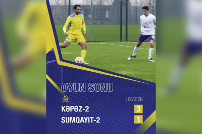 “Kəpəz-2” rəqibini məğlub edib