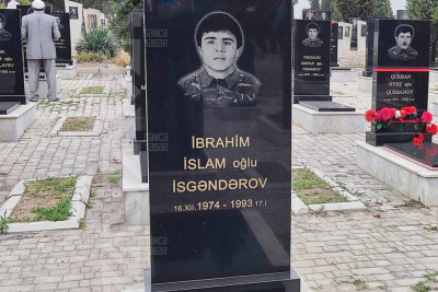 Bu gün şəhid İbrahim İsgəndərovun mövlududur