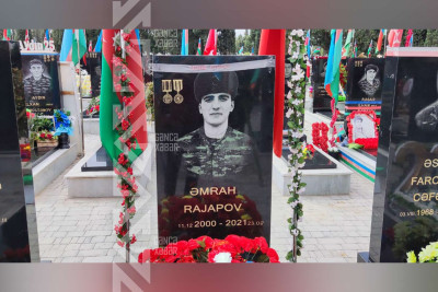 Bu gün şəhid Əmrah Rajapovun mövlududur