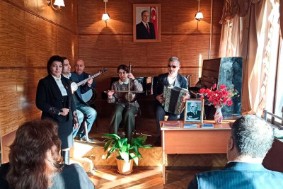 Gəncədə Əhməd Bakıxanovun xatirəsi anılıb