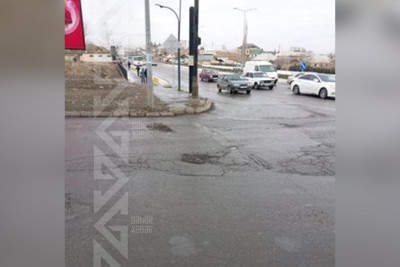 Azərbaycan Bayrağı küçəsindəki yolun son halı