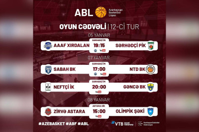 Basketbolçularımız növbəti rəqibləri mübarizə aparacaqlar