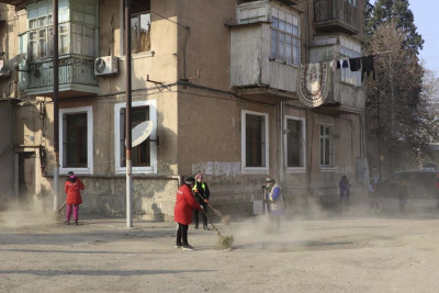 MKTİB daha bir ərazidə təmizlik işləri aparıb
