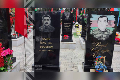 Şəhid Sadiq Əsgərovun mövlududur
