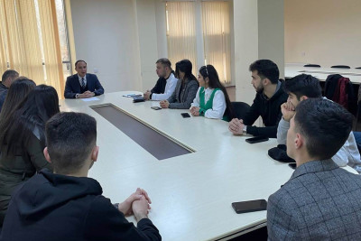 Gəncədə "Gənclər həftəsi" ilə əlaqədar olaraq görüş keçirilib