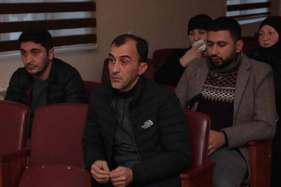 Şəhid ailələrinin müraciətləri dinlənilib