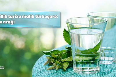 Gəncədə məşhur olan 200 illik tarixə malik türkəçarə: Nanə arağı