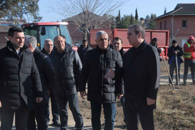 Niyazi Bayramov Ekoloji Park Kompleksindəki işlərlə tanış olub
