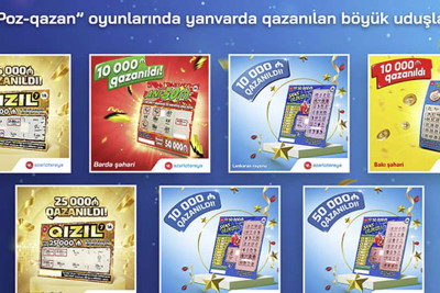 Gəncə sakini lotereyada uduş əldə edib