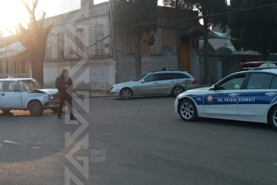 Yol hərəkəti qaydalarını pozan sürücü qəzaya səbəb olub