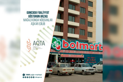 “Bolmart”da qayda pozuntuları müəyyən edilib