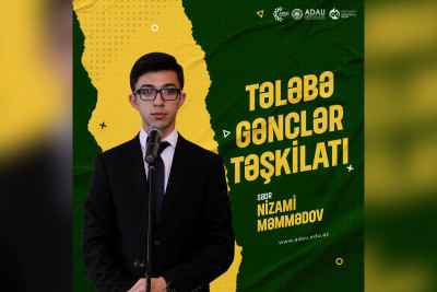 Aqrar Universitetin tələbəsi sədr seçilib