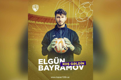“Kəpəz” heyətinə yeni qolkiper cəlb edib