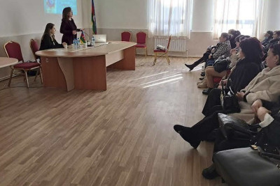 Gəncə Şəhər Birləşmiş Xəstəxanasında tədbir baş tutub