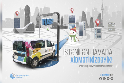 Hava şəraitinə görə “ASAN xidmət”dən sənədlərini ala bilməyənlərin nəzərinə