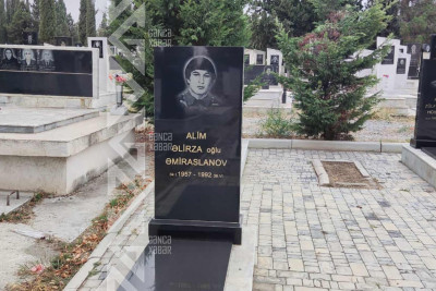 Bu gün Şəhid Alim Əmiraslanovun mövlududur