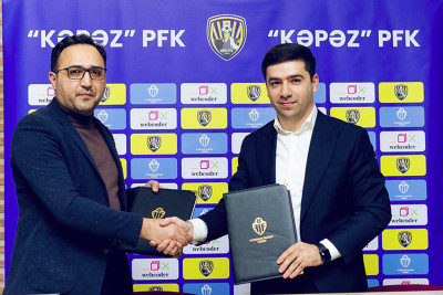 “Kəpəz” PFK və "WebCoder" agentliyi arasında müqavilə bağlanıb