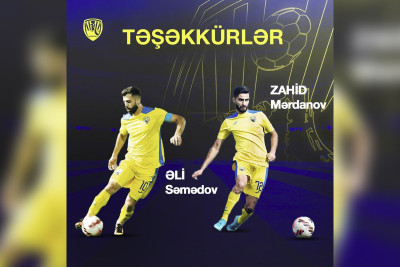 “Kəpəz” daha iki futbolçusu ilə vidalaşıb