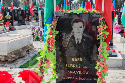Şəhid Rabil İsmayılovun mövlududur