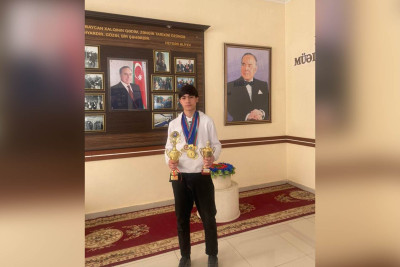 Şagirdimiz yoldaşlıq görüşündə qalib olub