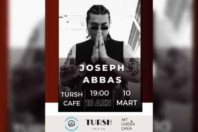 Yazın ilk rok konsertini Joseph Abbas verəcək