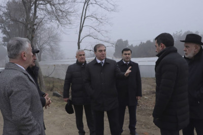 Niyazi Bayramov Ekoloji Park Kompleksini ziyarət edib