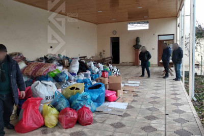 Daha bir sıra məntəqədə Türkiyə üçün yardım toplanılır