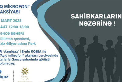 “Azəriqaz” sahibkarlarla görüş keçirəcək