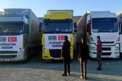Dördüncü yardım karvanı qardaş ölkəyə yola salınıb