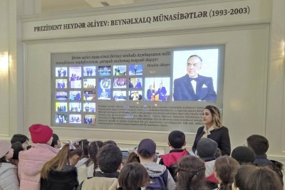 28 nömrəli tam orta məktəbin şagirdləri ekskursiyada olublar