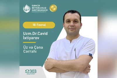 Üz-çənə cərrahı pasiyentləri pulsuz qəbul edəcək