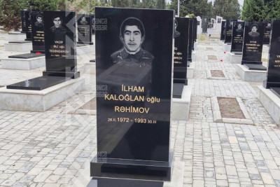 Şəhid İlham Rəhimovun mövlududur
