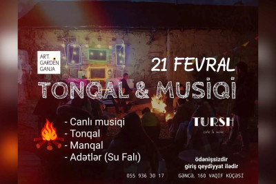 Su Çərşənbəsində “Tonqal və musiqi axşamı” baş tutacaq