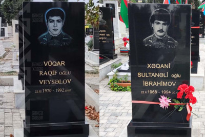 İki şəhidimizin mövlududur