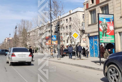 Şəhərin mərkəzində yenə işıqforlar fəaliyyət göstərmir