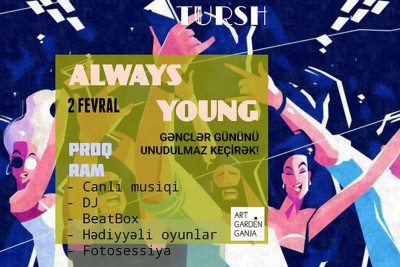 “Always young” adlı proqram təşkil olunacaq