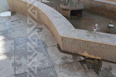 Fontanı su ilə təchiz edən boruda qəza baş verib