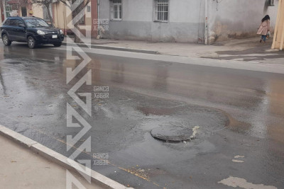 Nəriman Nərimanov prospektində kommunal qəza olub