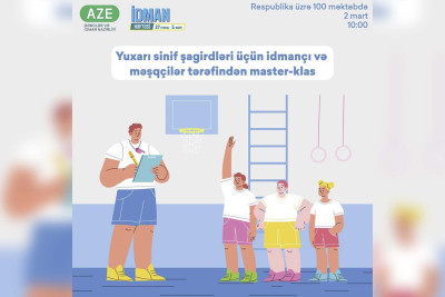 İdmançı və məşqçilər master-klas keçəcəklər