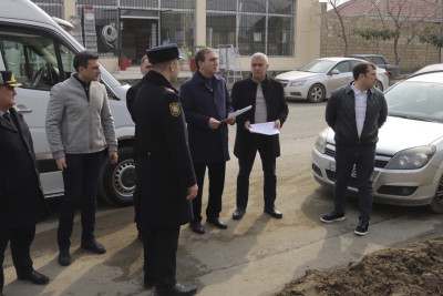 Bir sıra ərazilərdə tikintilərlə bağlı reydlər keçirilib
