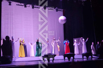 Nizami yurdunda “Yeddi gözəl” tamaşası nümayiş olunub