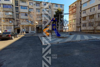 Bir sıra məhəllələrdə uşaq meydançaları qurulur