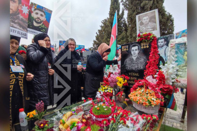Şəhid Vüsal Məmmədovun xatirəsi anılıb