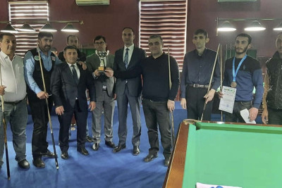 Bilyard üzrə “Gəncə kuboku” baş tutub